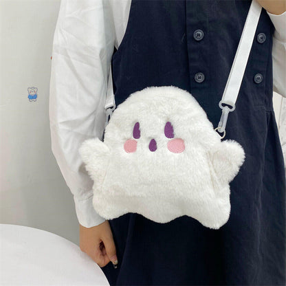 Halloween Gift Backpack Children Bag Shoulder Bag Halloween Backpack White Cute