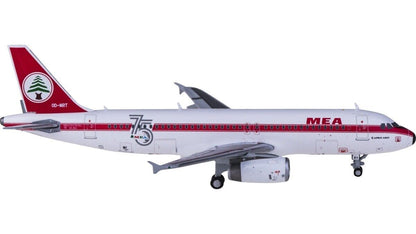 1:400 JC Wings MEA AIRBUS A320 Passenger Airplane Diecast Aircraft Plane Model