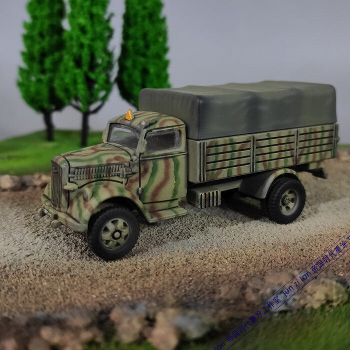 1/72 Opel Truck Model Stripe Camo Military Model