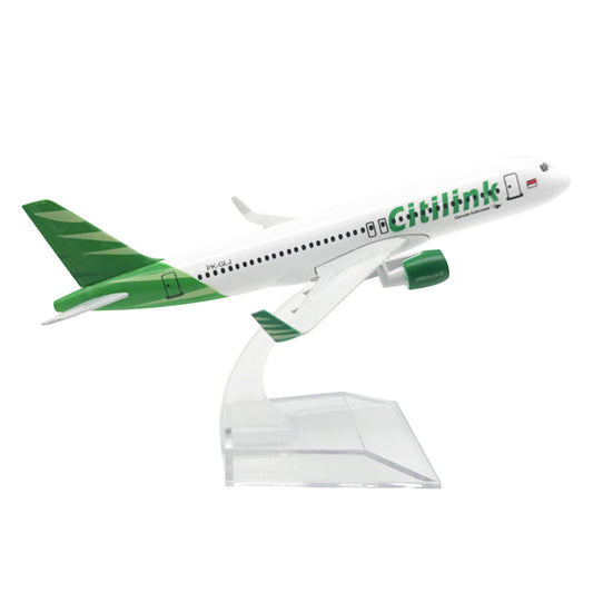 1/400 Aircraft Indonesia Citilink A320 Alloy Plane Model Airplane Collection a