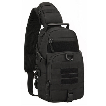 Tactical Sling Chest Pack Nylon Shoulder Bag Men Crossbody Bag Military Bag
