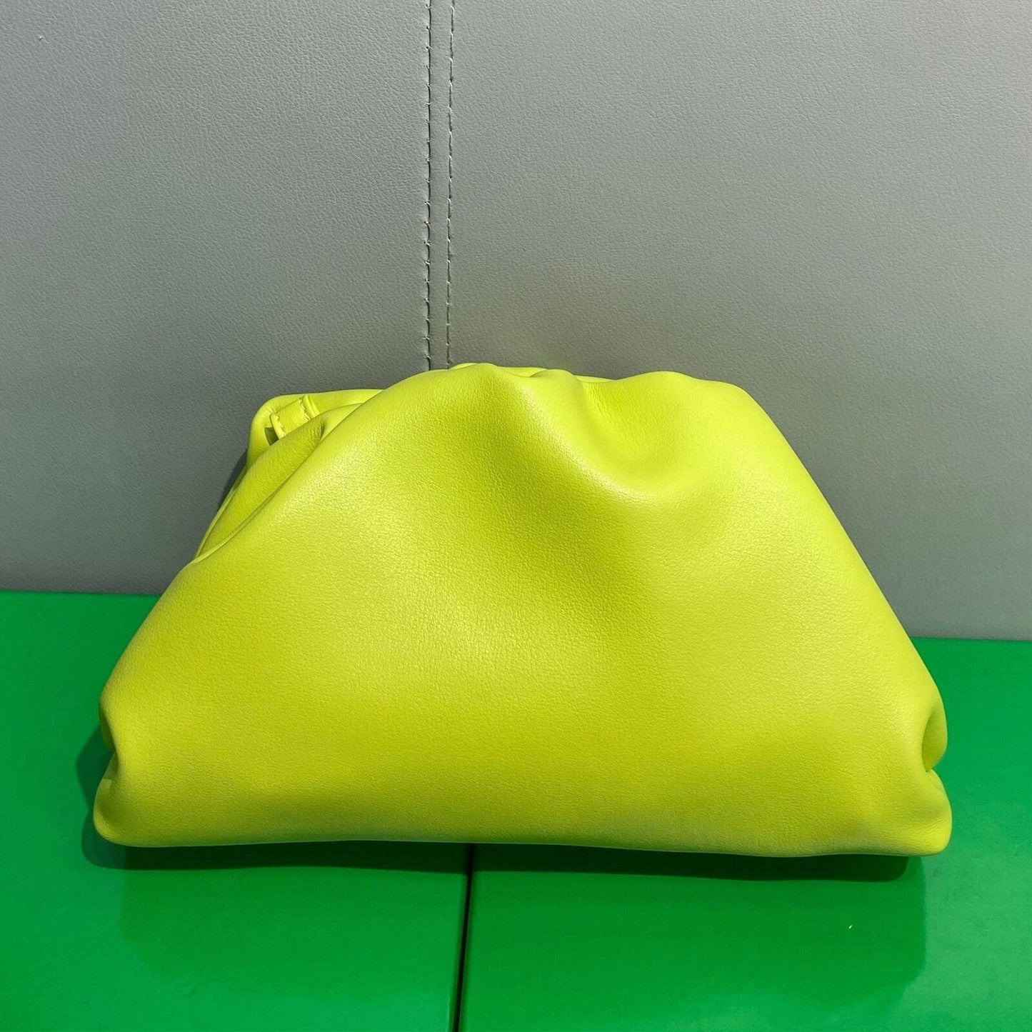 Cow Leather Cloud Bag Shoulder Bag Small Crossbody Dumpling Shape Handbag Clutch