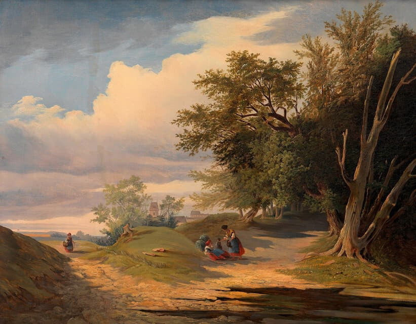 high quality oil painting handpainted on canvas " landscape "