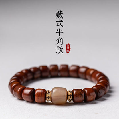 Tibetan Beads Bracelet Men Buddhist Tibetan Prayer Beads Handmade Jewelry
