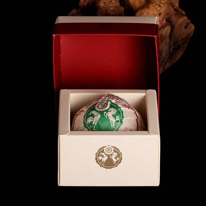 2020 Zhongcha Golden Rooster Tuo Tea Pu-erh Tea Tuocha 100g Ripe Pu'er Box