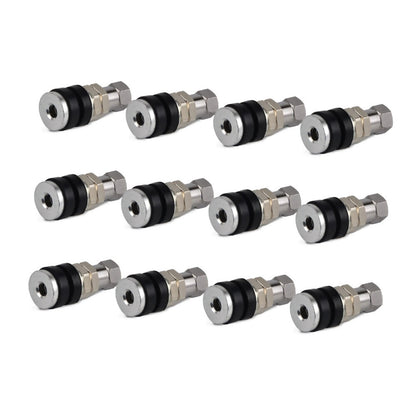 12 Valve Stems Bolt Durable Replacement Metal Rod Wheel Tire Valve Stems Bolt