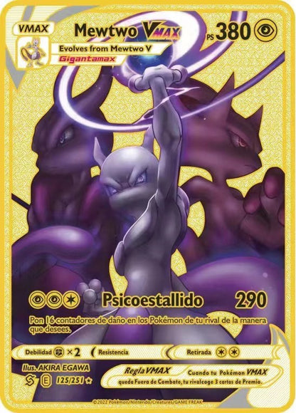 Pok é mon Super Dream Al Zeus Pet Elf Pocket Monsters Metal Card
