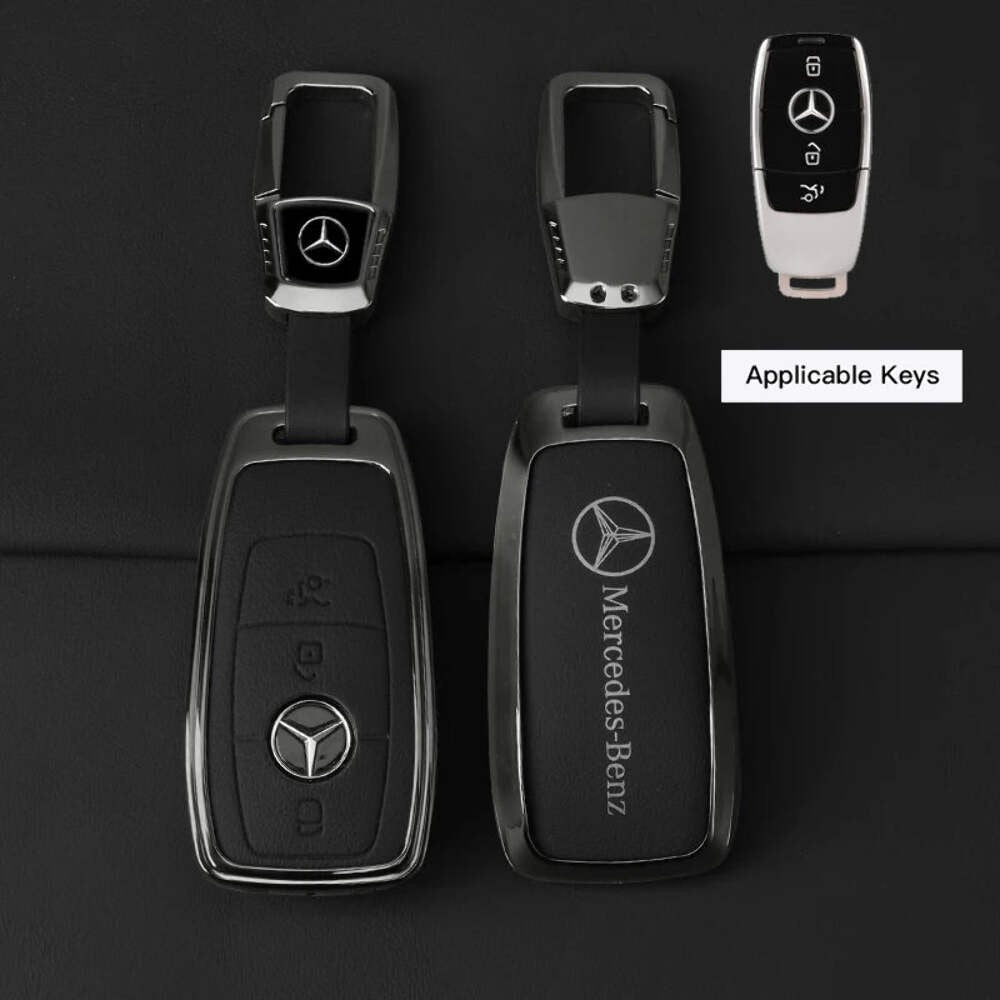 Leather Car Key Case – Premium Full-Cover Protection