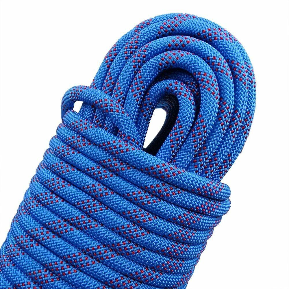 Static Climbing Ropes 8mm Outdoor Survival Safety Cord Camping Equipment 10-30 m