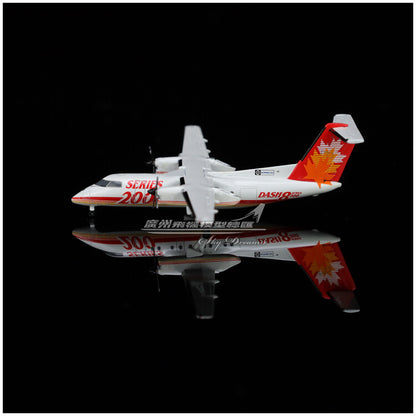 1:400 JC Wings Air Canada Plane Bombardier Dash 8-200 Diecast Aircraft Model