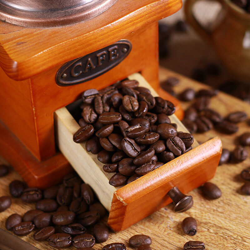 500g Coffee Beans Baking Charcoal Medium Deep Roast Roasted Arabica Coffee beans