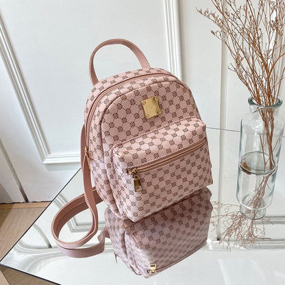 Backpack Synthetic Leather Small Bags Retro Handbag Phone Purse Pouch Travel 1PC