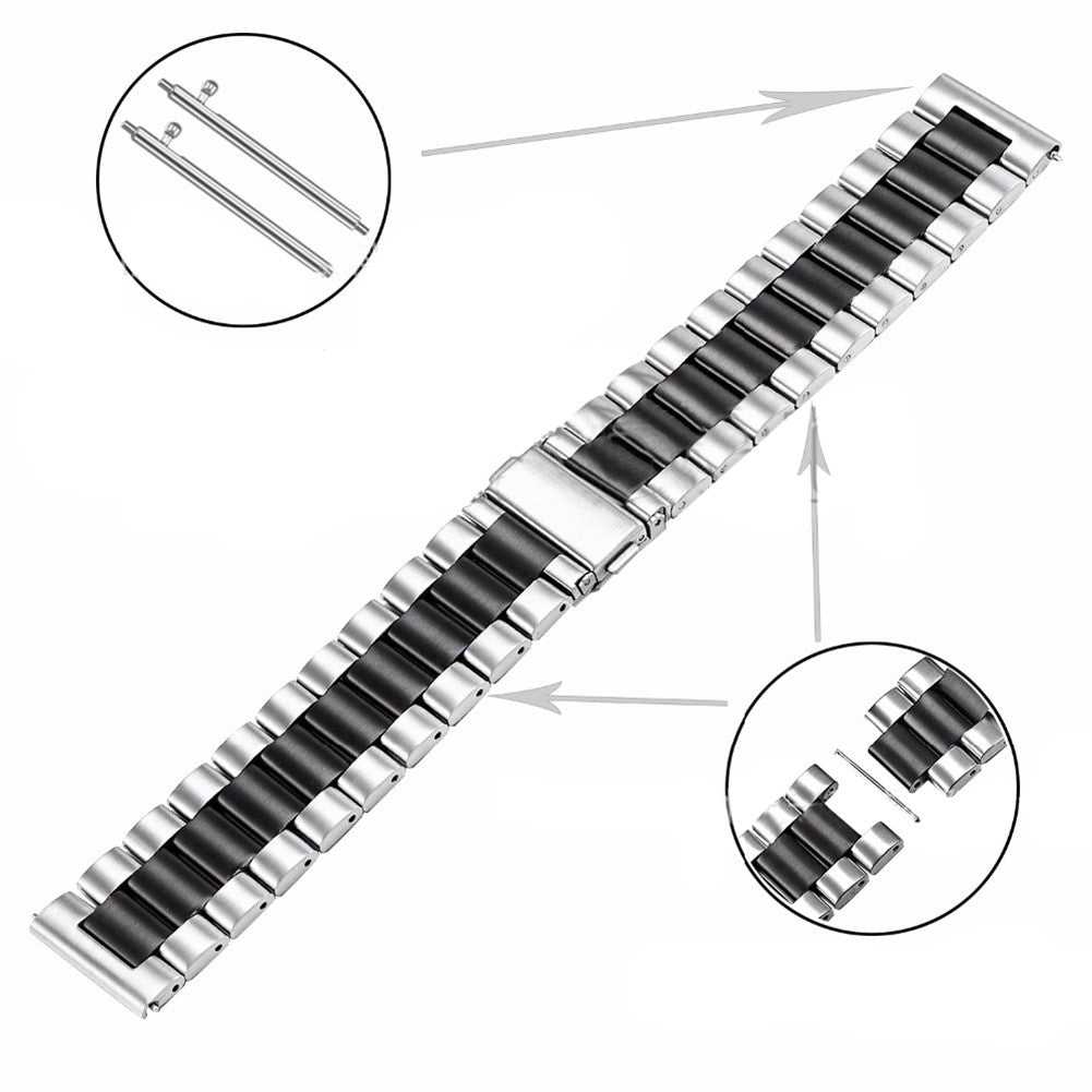 Stainless Steel Watch Strap Band Bracelet For Samsung Galaxy Watch 46mm SM-R800