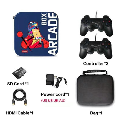 Arcade Game Box- 4K HD TV Console with HDMI, Supports Classic Arcade,PS1,PSP,N64