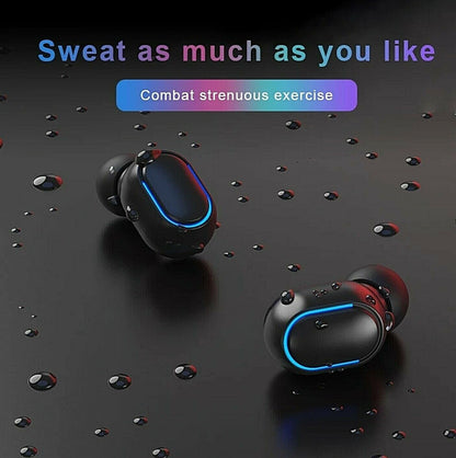 Bluetooth Earbuds for Smart Phone Cel Wireless Earphone IPX7 WaterProof Headphon