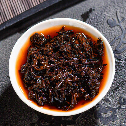 357g Puerh Tea Iceland Ripe Tea Cake Yunnan Pu'er Tea Cake