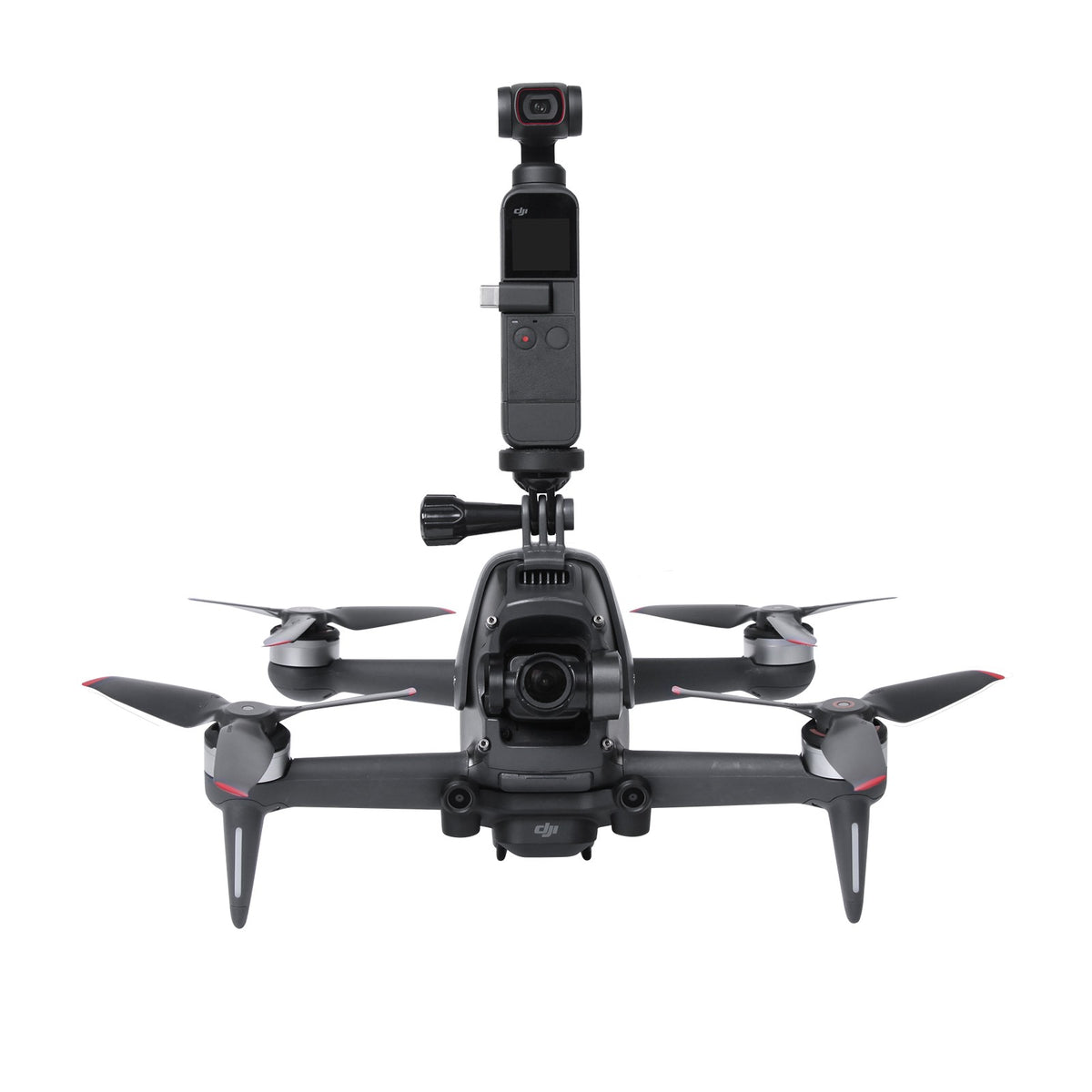 For DJI FPV Drone Sunnylife Expansion Mount Bracket & Searchlight Kit Plasitc