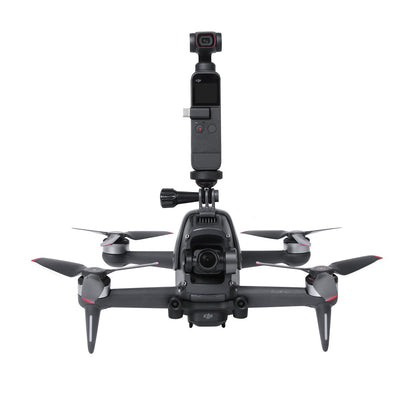 For DJI FPV Drone Sunnylife Expansion Mount Bracket & Searchlight Kit Plasitc