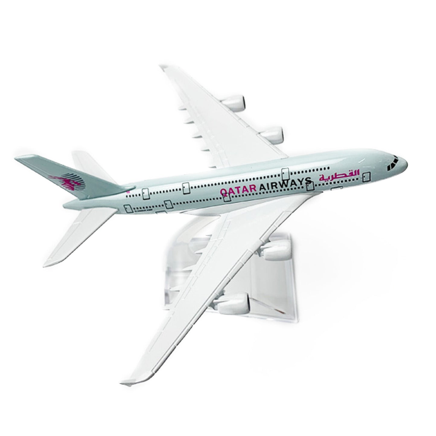 1:400 16cm A380 Qatar Airways Airplane Model Alloy Simulation Aircraft Ornaments
