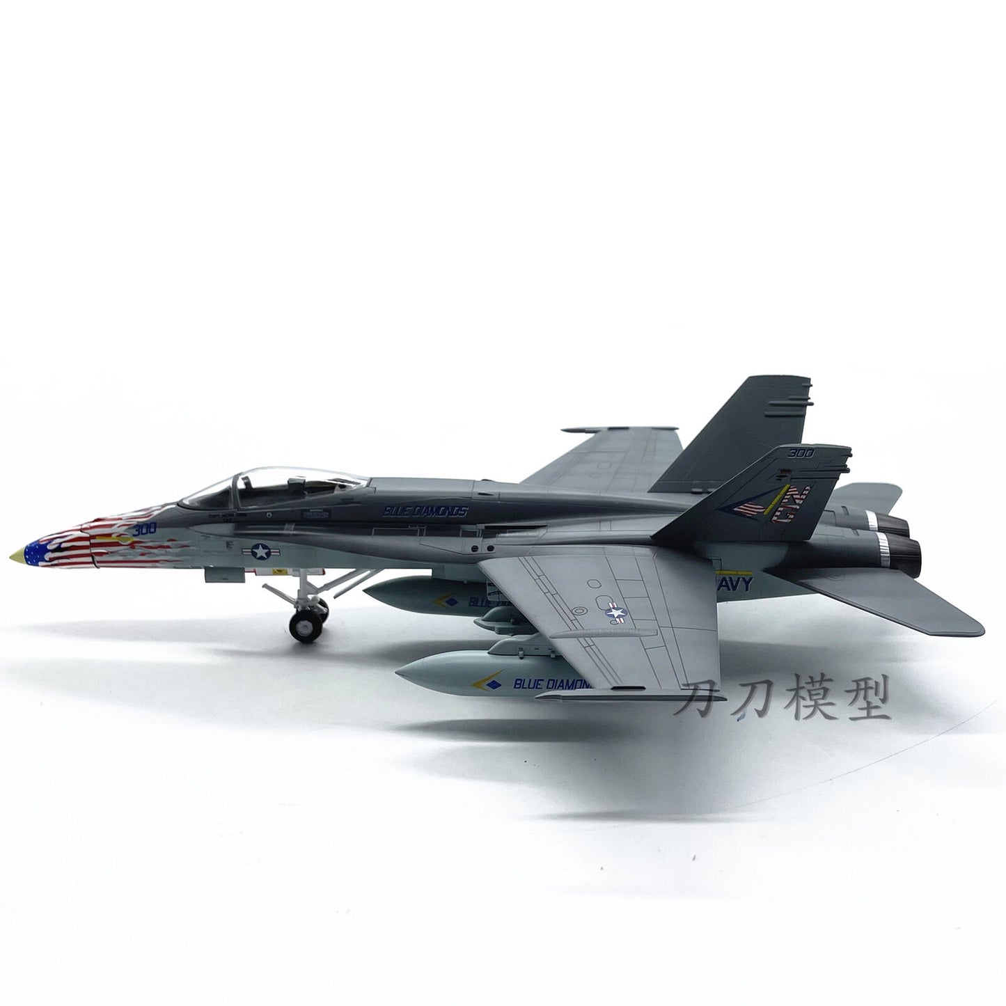 1:72 American F/a-18c Hornet Fighter Model Aircraft Decoration