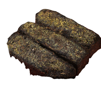 1kg Hunan Anhua black tea handmade brick tea Tianjian JinhuaFu brick black tea