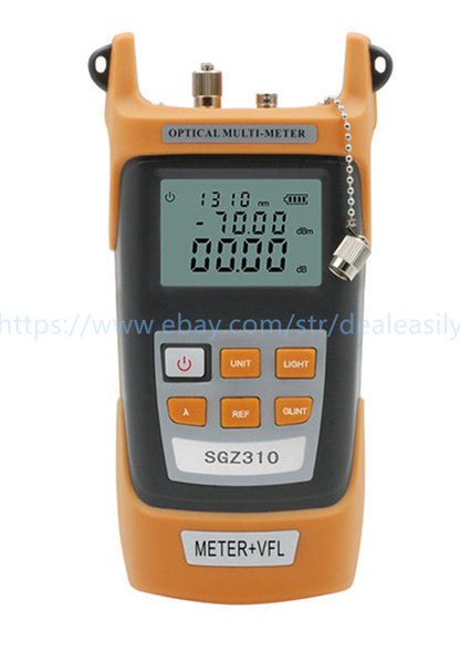 All-IN-ONE Fiber Optic Power Meter -70 +3dBm and 10mw 10km Visual Fault Locator