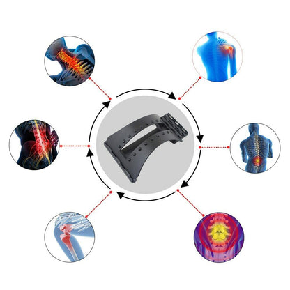Back Massage Acupressure Stretcher Stretch Relax Mate Stretcher Lumbar Support