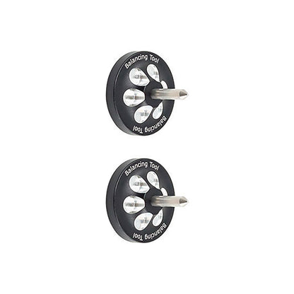 2Pcs Black Replacement Chassis Balancing Tool For 1/10 RC Car Flat Racing Car ee