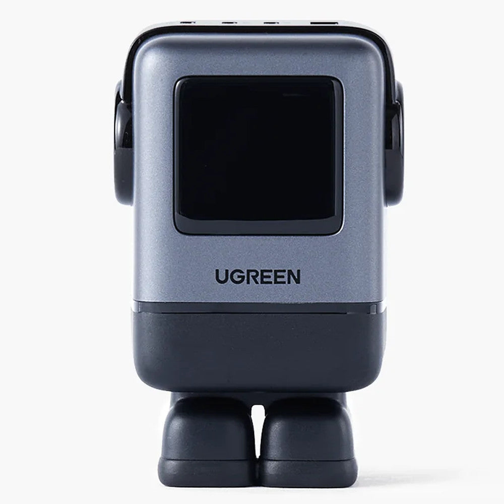 UGREEN Uno 100W USB C 4-Port GaN Fast Charger with LED Screen for Laptp & Phone