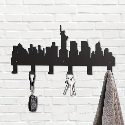 CIFBUY Metal Statue of Liberty Key Hooks, Wall Hooks, Household Multi-Purpose