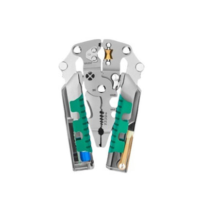 1 PCS Durable Multi-Functional Fold Wire Stripper Scissor With Voltage Test