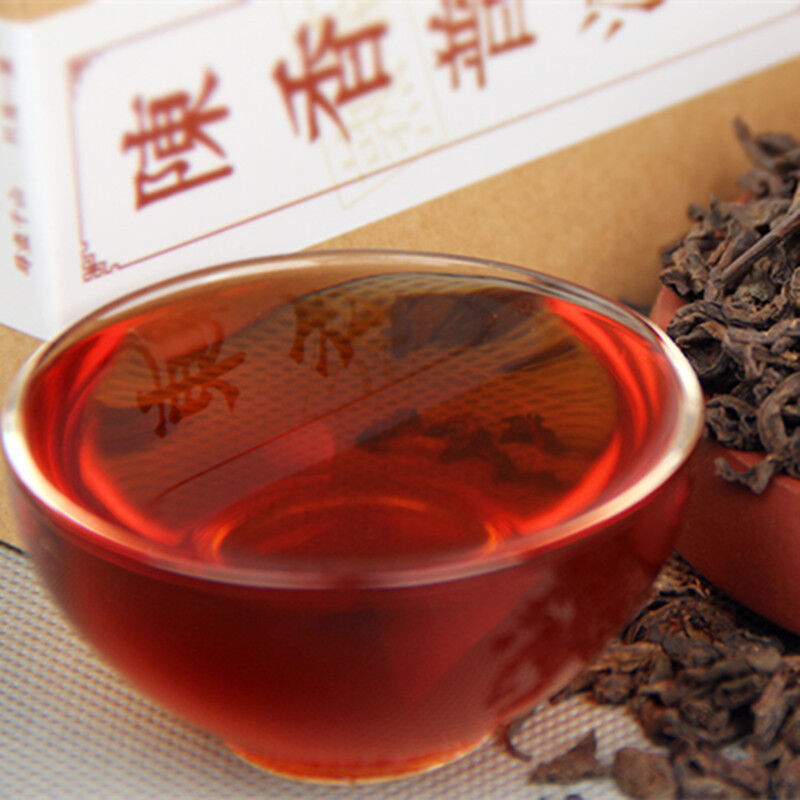 Organic Pu'er Tea Boxed 120g Ripe Pu-Erh Tea Black Tea Aged Tree Chinese Health