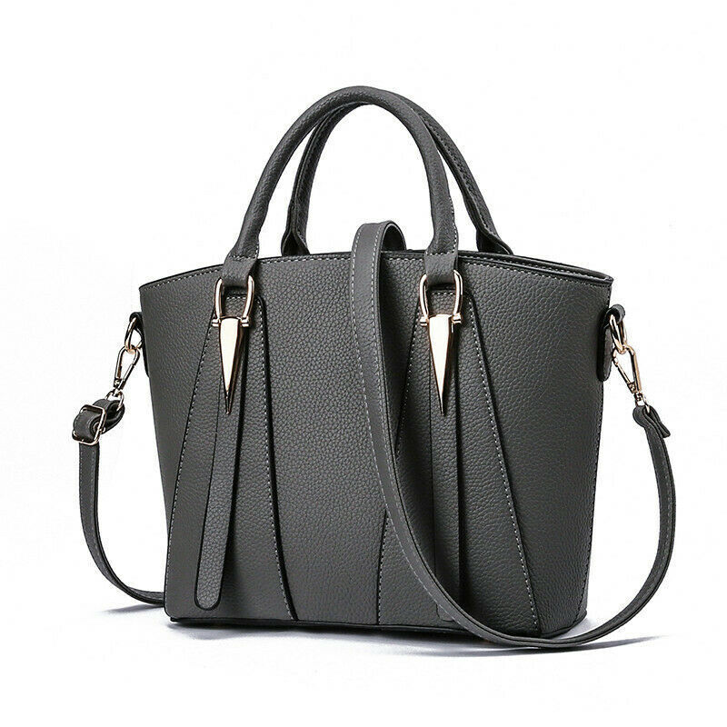 New Women's Ladies Handbags PU Leather Shoulder Messenger Cross Body Bag