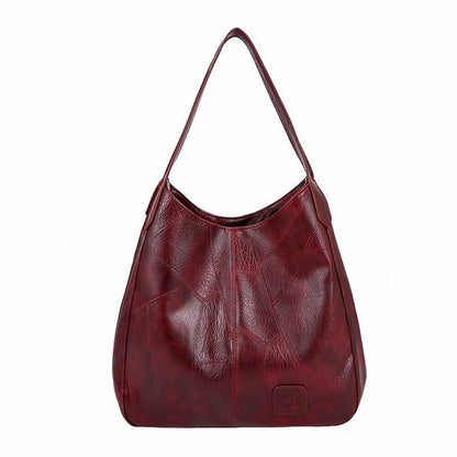 Womens Designer Leather Shoulder Bag Large Capacity Ladies Handbag Hobo Tote CA