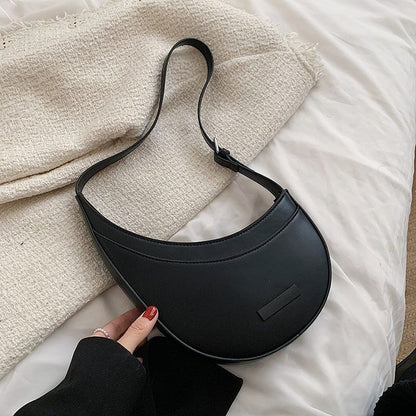 Women Shoulder Bag PU Leather Purse and Handbag Shopper Underarm Bag