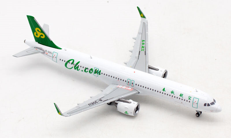 JC Wings Spring Airlines first Airbus A321neo B-30EU 1:400 plane Pre-built Model