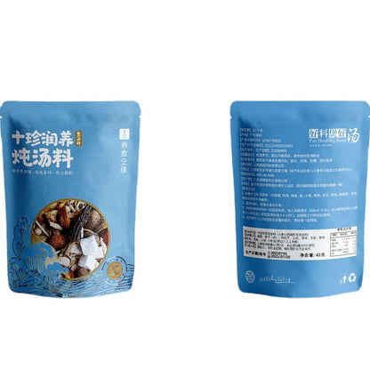 New Chinese Herbal Soup 10 Different Herbs Science Ratios5-6 Persons Serving 43g