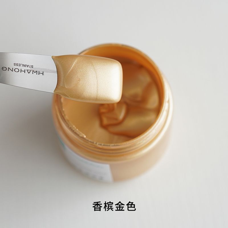 Acrylic Paint 20ml Metallic Waterproof Non-Fading Statue Candle Plaster Coloring