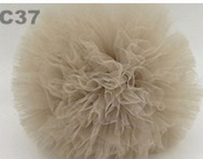 Party Decoration 5Pcs Tulle Pompom Birthday Wedding Baby Shower Venue Decor 20cm