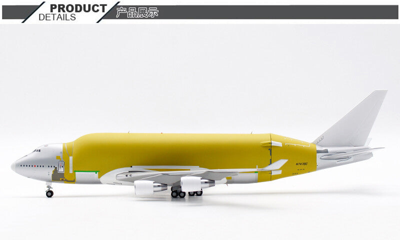 1:200 JC Wings BOEING B747-400LCF Flap Down Airplane Diecast Aircraft Model