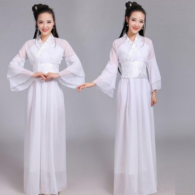 Ancient Women Chinese Hanfu Cosplay Costume Fairy Clothes Stage Dance Dress