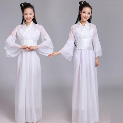 Ancient Women Chinese Hanfu Cosplay Costume Fairy Clothes Stage Dance Dress