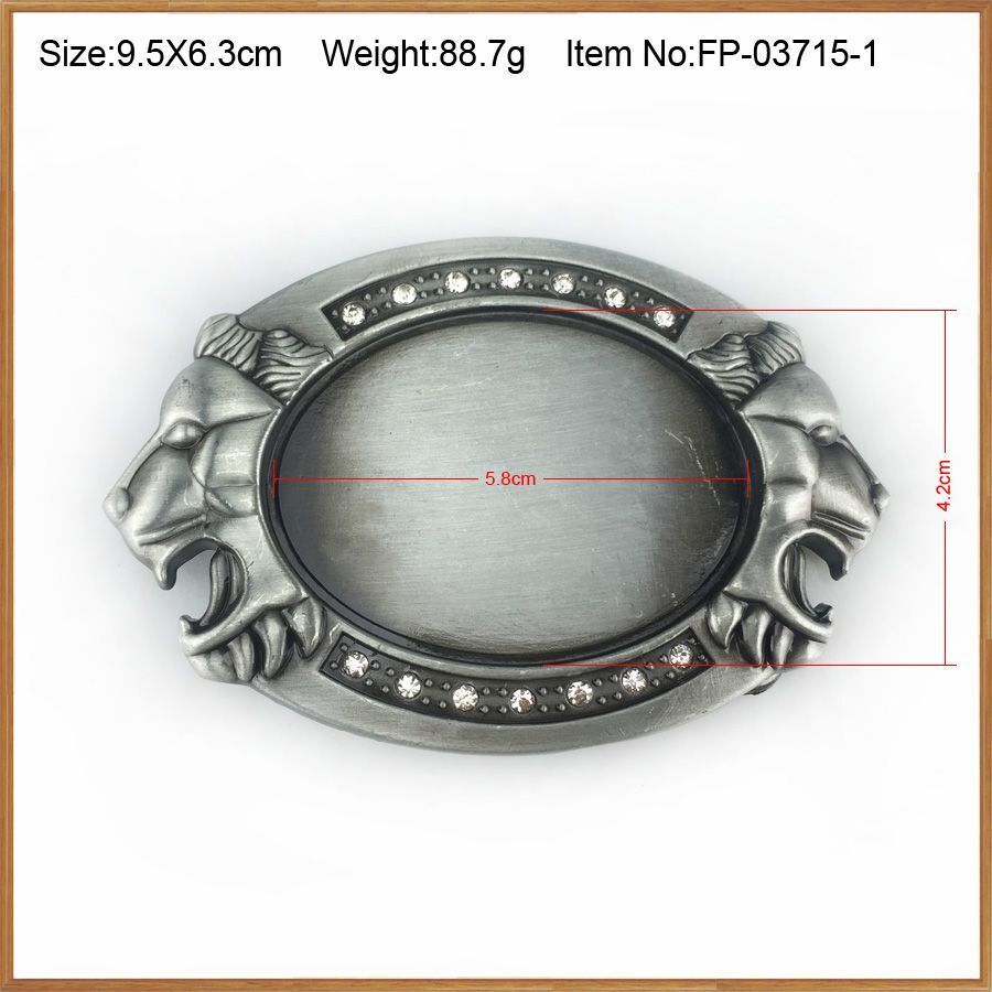 Men's Belts Buckle Zinc Alloy 4cm Width Loop Rectangle Jeans Fashion Accessories