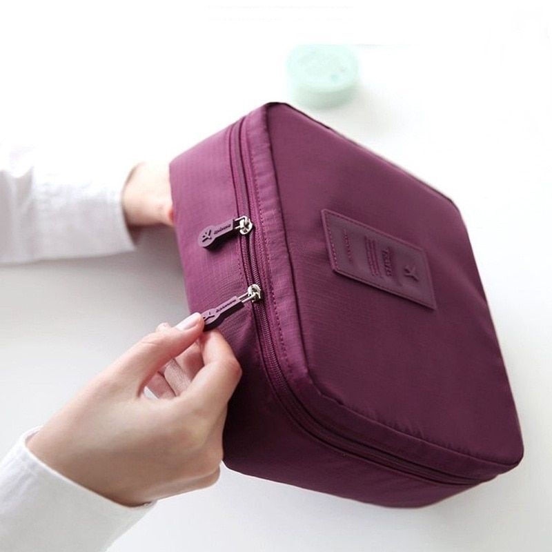 Travel Cosmetic Bag Women Toiletries Organizer Waterproof Storage Make Up Cases