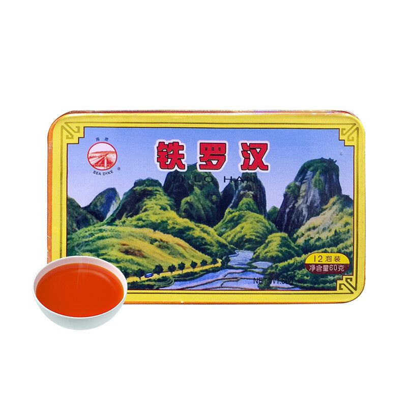 Sea Dyke ChinaTea AT106 Tie Luo Han Arhat Steel Boxed Fujian Oolong Tea 60g -