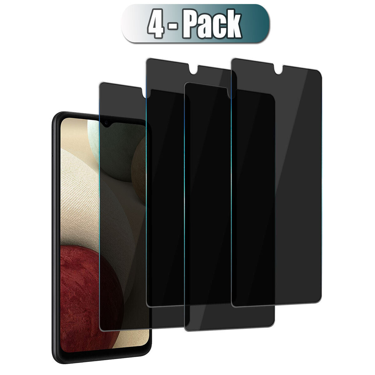 For Samsung Galaxy A12 4G 5G Privacy Tempered Glass Anti-Spy Screen Protector