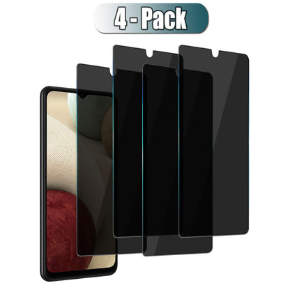 For Samsung Galaxy A12 4G 5G Privacy Tempered Glass Anti-Spy Screen Protector