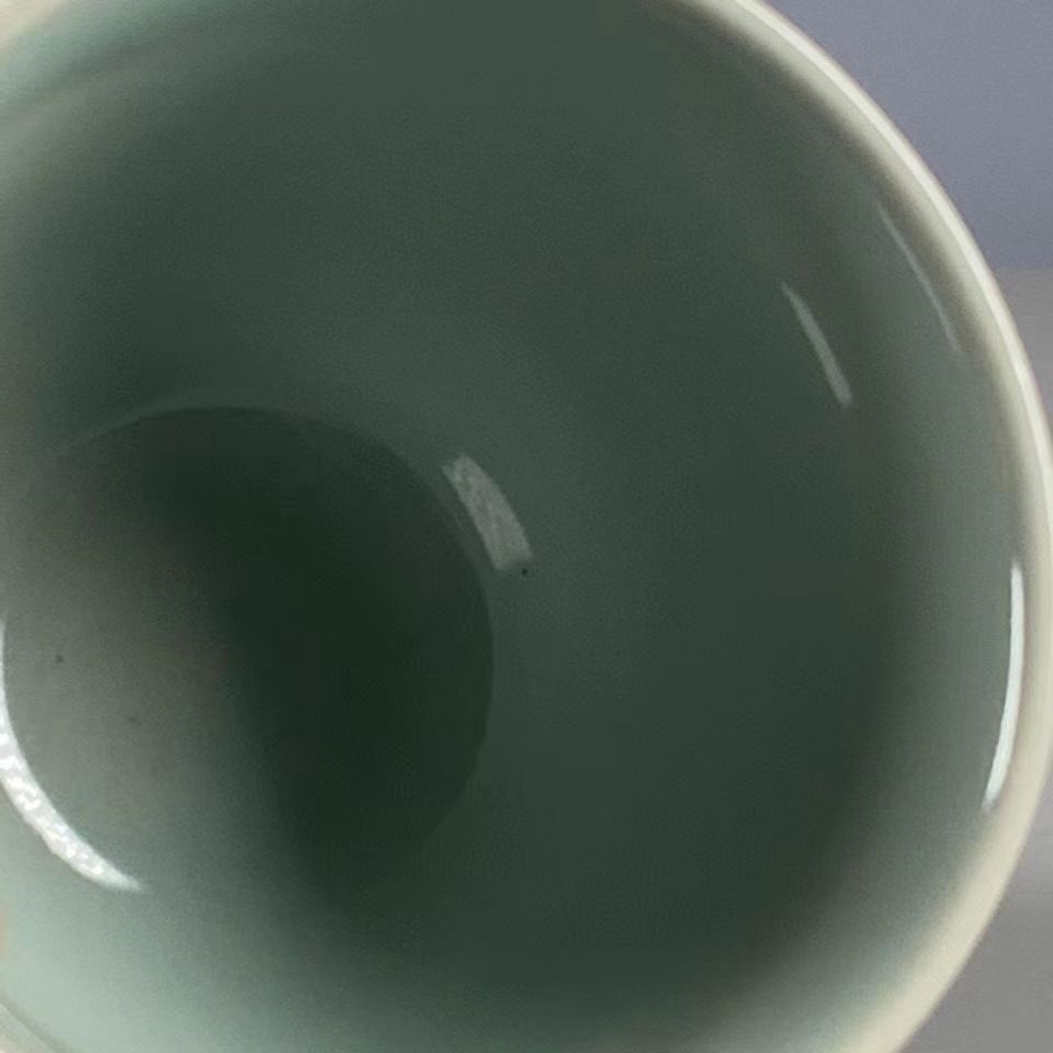 Chinese antique blue and white century-old pattern teacup -