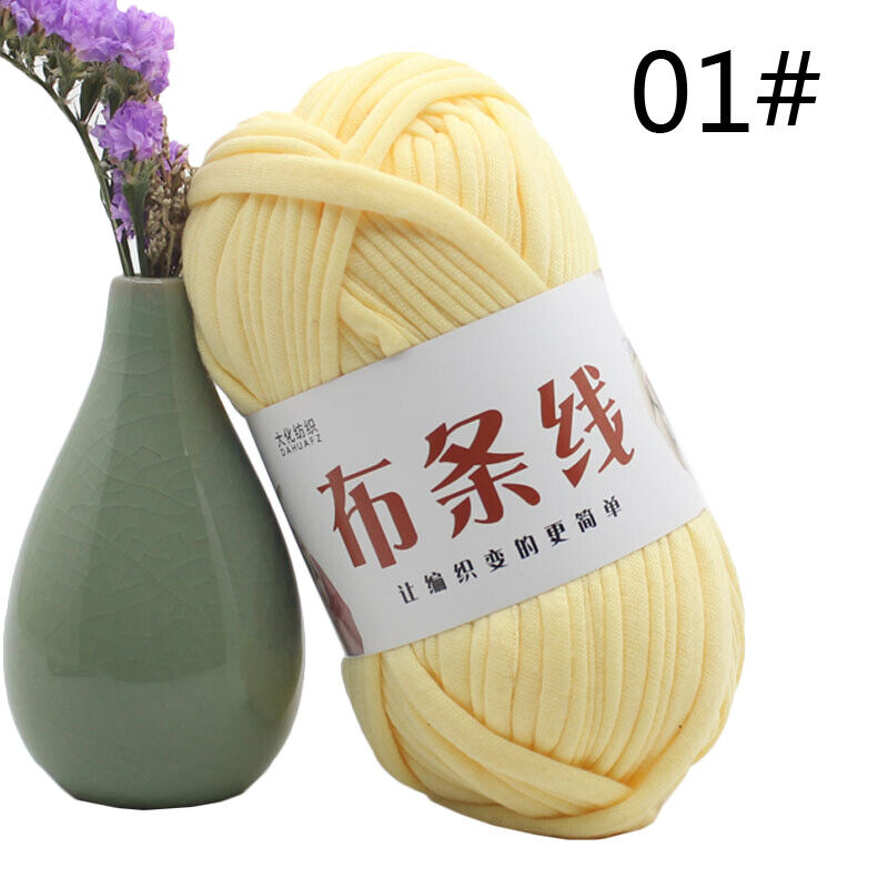 Hot Sale 100g Super Crochet Cotton Cloth Yarn Thick DIY Hand Wrap Knitting Yarn