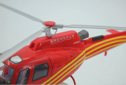 1:32 42CM State Grid H125 Squirrel Helicopter Aeroplane Diecast Aircraft Model